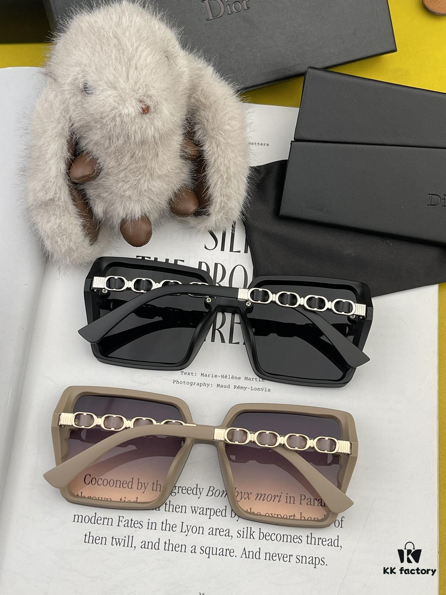 6931ff553a89a121ed54f462 DIOR 2024 Spring New Arrival Original Shipment, Internet-Famous Super Hot Selling Blue Classic Luxury Frame Sunglasses
