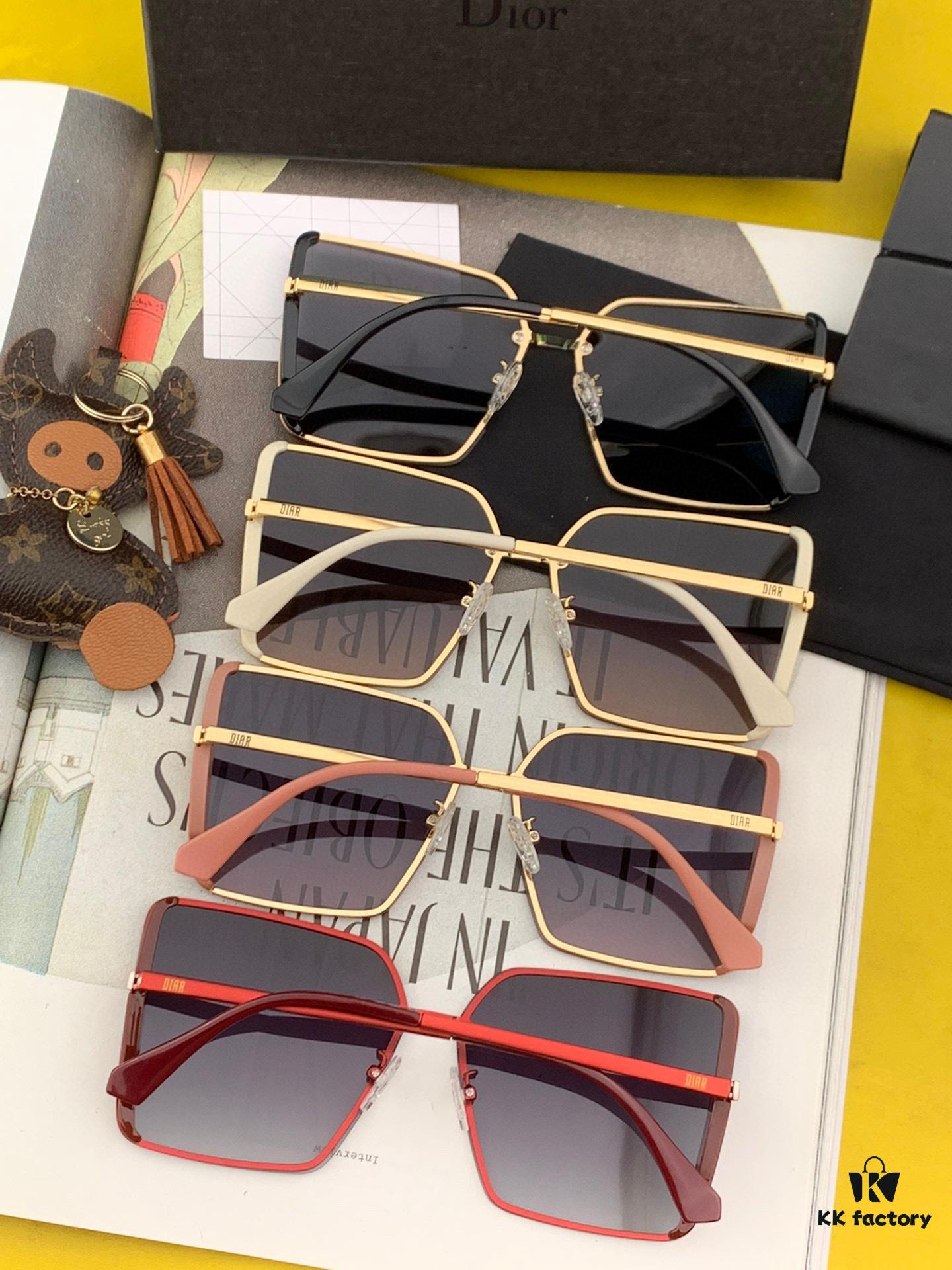 6931ff553a89a121ed54f46b 【TR Polarized Series】DIOR Classic Square Frame Design, Flattering on All Face Shapes, Perfectly Matches Coats or Dresses, Exuding Elegance and Style