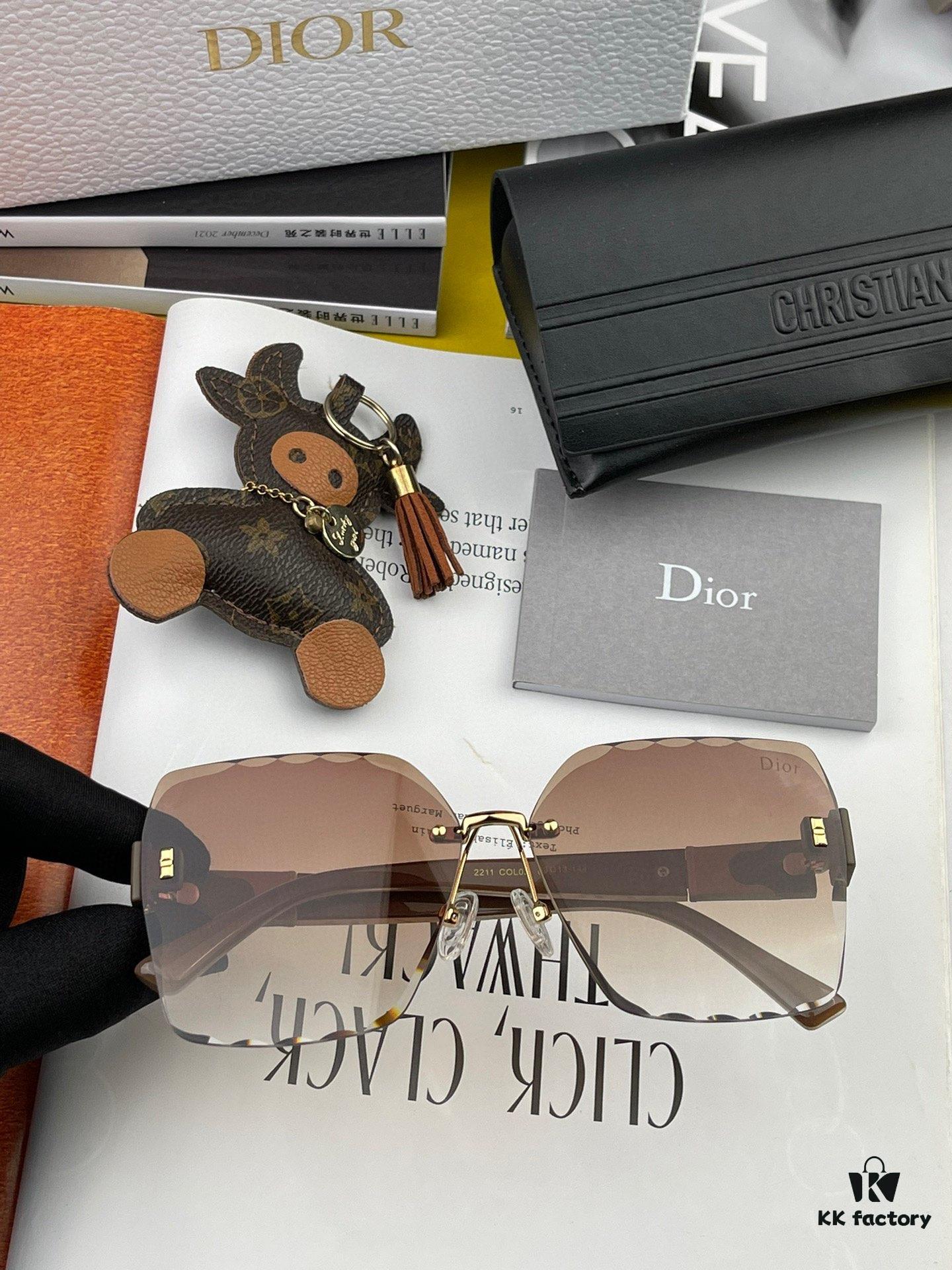 6931ff593a89a121ed54f49d 【DIOR】2024 Spring New Arrival Trendy Fashion Rectangular Polarized Sunglasses High-Quality Comfortable Wear Influencer Favorite Women's HD Thickened Polarized Sunglasses🕶️ High-Quality TR Frame Model: CD1122