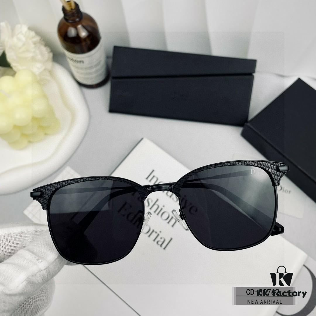 6931ff5b3a89a121ed54f4ba DIOR France New High-Quality Stainless Steel Polarized Sunglasses with Polylens HD Lenses