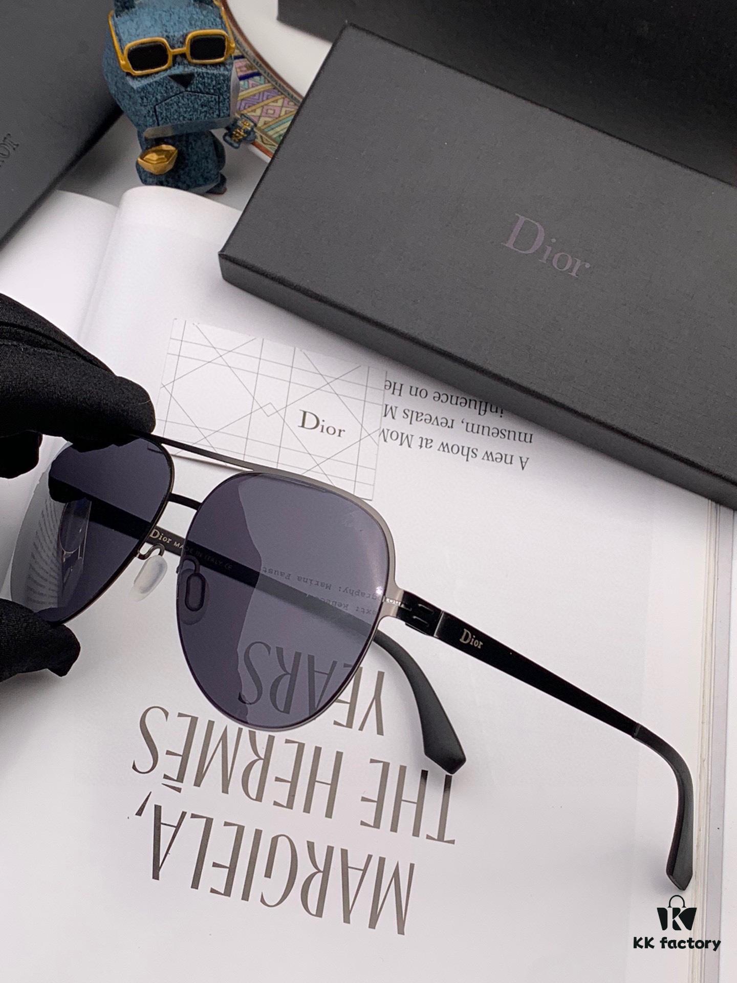 6931ff633a89a121ed54f515 DIOR - Dior 2024 New Ultra-Light Screwless Unbreakable Series Couple's Sunglasses with High-Definition Nylon Lenses, Business Travel Edition, Men's Clear Sunglasses (Comfortable Slim Temples, Fashionable Large Frame, Designed for Asian Facial Features, Comfortable Nose Pads, Imported Ultra-Light Material), Model: 6008