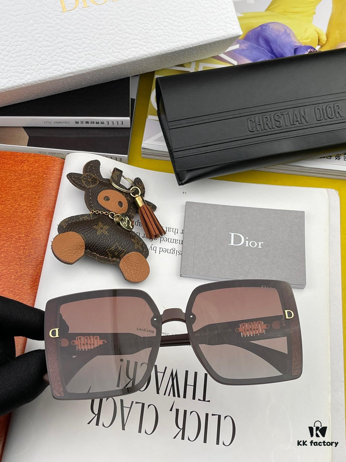 6931ff663a89a121ed54f53f 【DIOR - Dior】2024 Spring New Arrival Trendy Fashion Square Polarized Sunglasses High Quality Comfortable Fit Influencer Style Shades Model: D5290