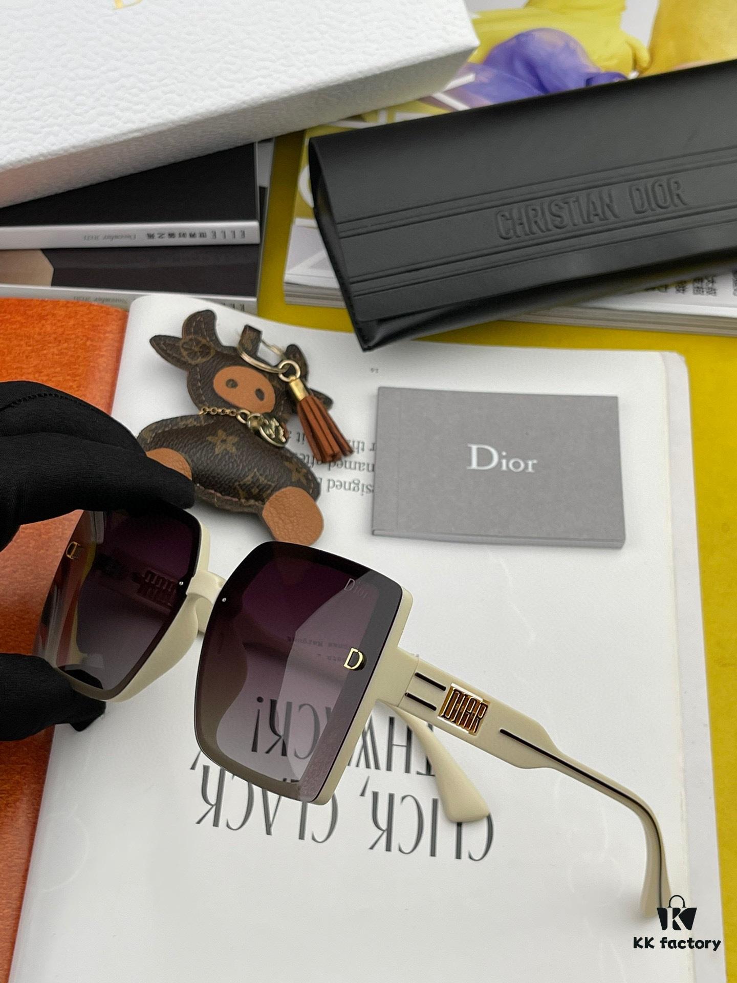 6931ff663a89a121ed54f541 【DIOR - Dior】2024 Spring New Arrival Trendy Fashion Square Polarized Sunglasses High Quality Comfortable Fit Influencer Style Shades Model: D5290