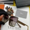 DIOR 2024 Spring New Arrival Fashion Square Polarized Sunglasses High-Quality Comfortable Wear Trendy Influencer Style Women's HD Thickened Polarized Sunglasses