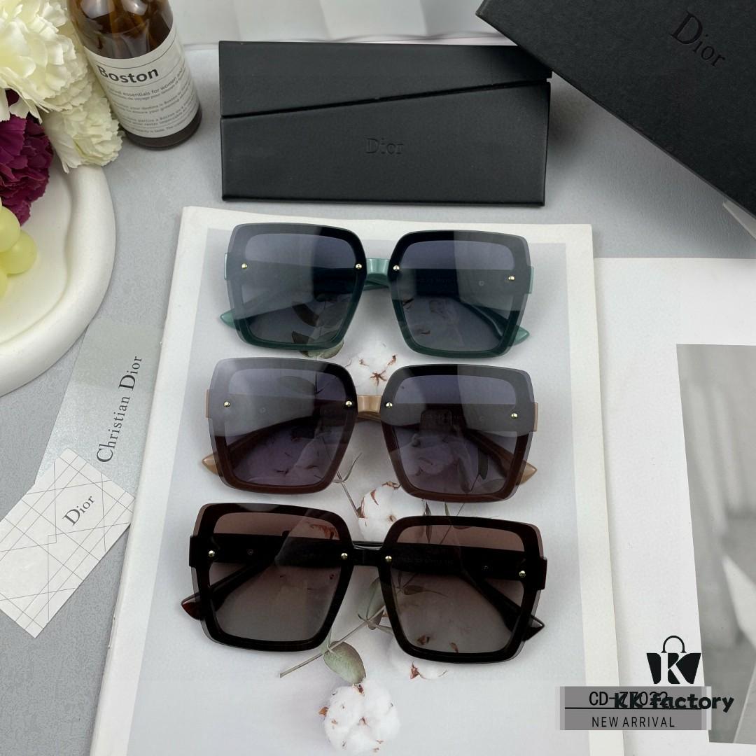 6931ff683a89a121ed54f559 DIOR France New Arrival Sunglasses Model 77022, Lightweight TR90 Frame with Polarized PL Lens, Size 55-13-145, Fashionable and UV Protective