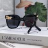 6931ff6b3a89a121ed54f584 DIOR 2024 Square Frame D Asymmetrical Letter Design Fully Paved with Small Diamonds 💎 Classic Timeless Square Shape with Star Accents Trending Fashion Sunglasses