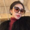 6931ff6d3a89a121ed54f599 DIOR 2024 Square Frame D Asymmetrical Letter Design Fully Paved with Micro Diamonds 💎 Classic Timeless Square Shape with Star Accents Trending Fashion Sunglasses