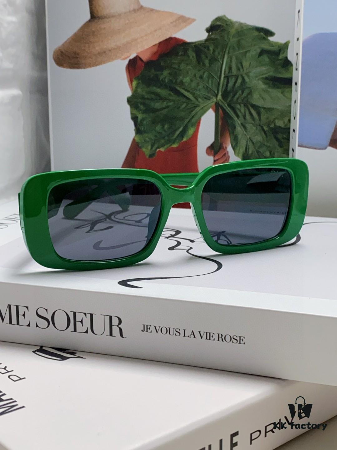 6931ff703a89a121ed54f5c3 Dior 2024 New Square Sunglasses for Women, Stylish Letter Design UV-Protective Trendy Oversized Cool Fashion Eyewear, Oval Square Frame
