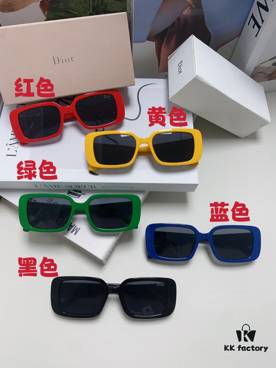 6931ff713a89a121ed54f5cb Dior 2024 New Square Sunglasses for Women, Stylish Letter Design UV-Protective Trendy Oversized Cool Fashion Eyewear, Oval Square Frame