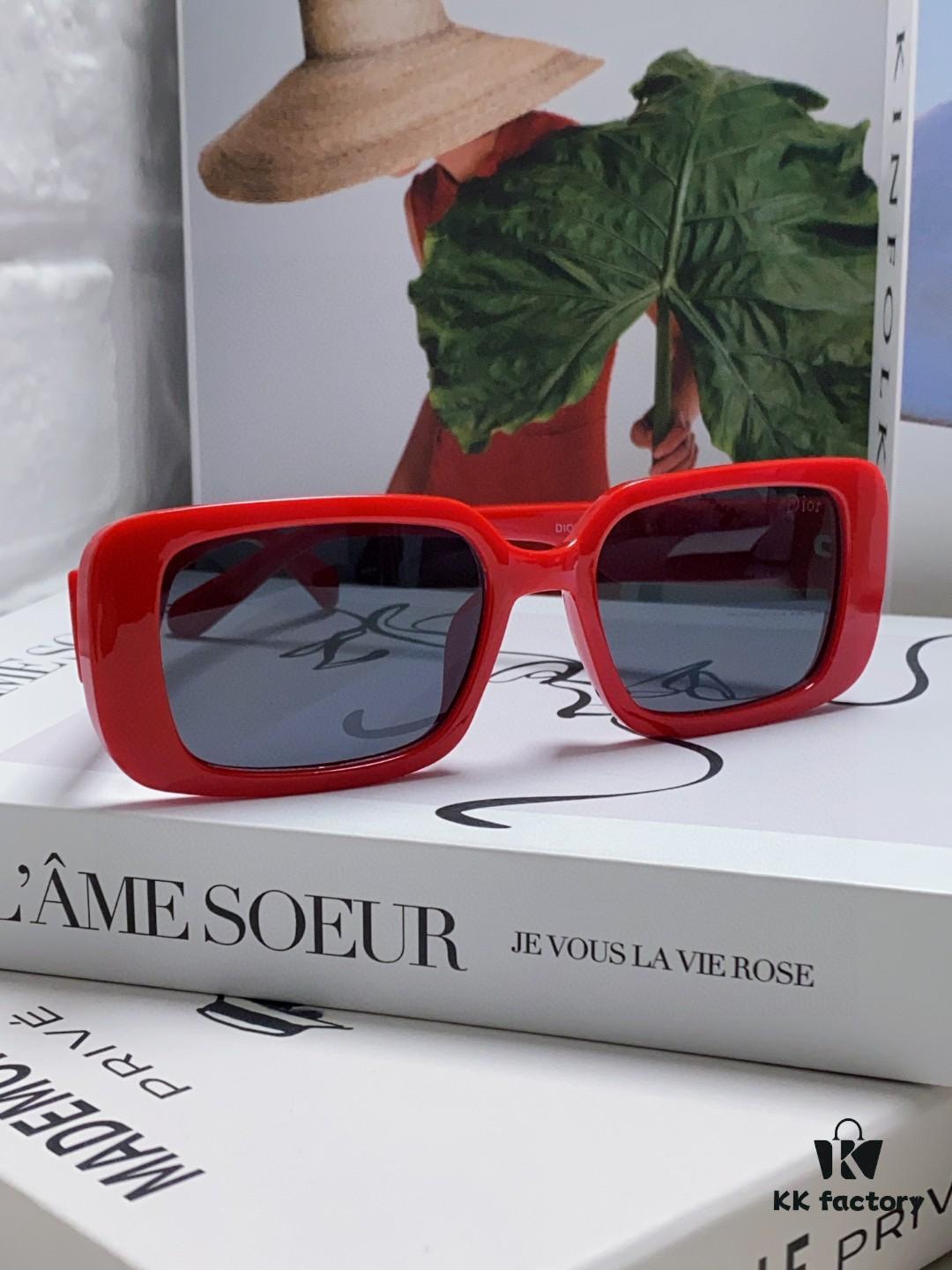 6931ff723a89a121ed54f5d7 Dior 2024 New Square Sunglasses for Women, High-End Fashion Letter Design UV Protection Stylish Cool Look, Oval Square Frame Lady's Sunglasses