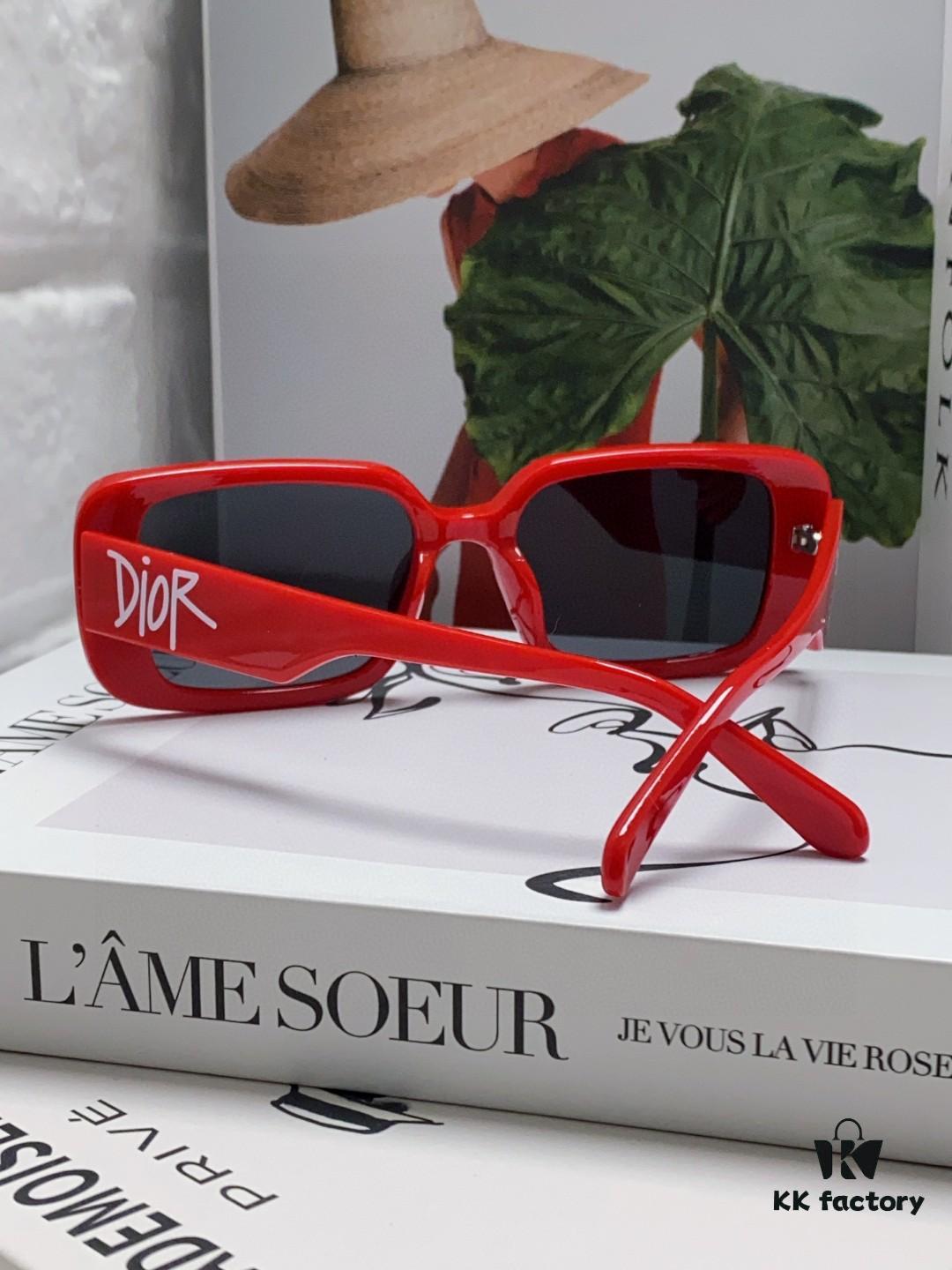 6931ff723a89a121ed54f5d8 Dior 2024 New Square Sunglasses for Women, High-End Fashion Letter Design UV Protection Stylish Cool Look, Oval Square Frame Lady's Sunglasses