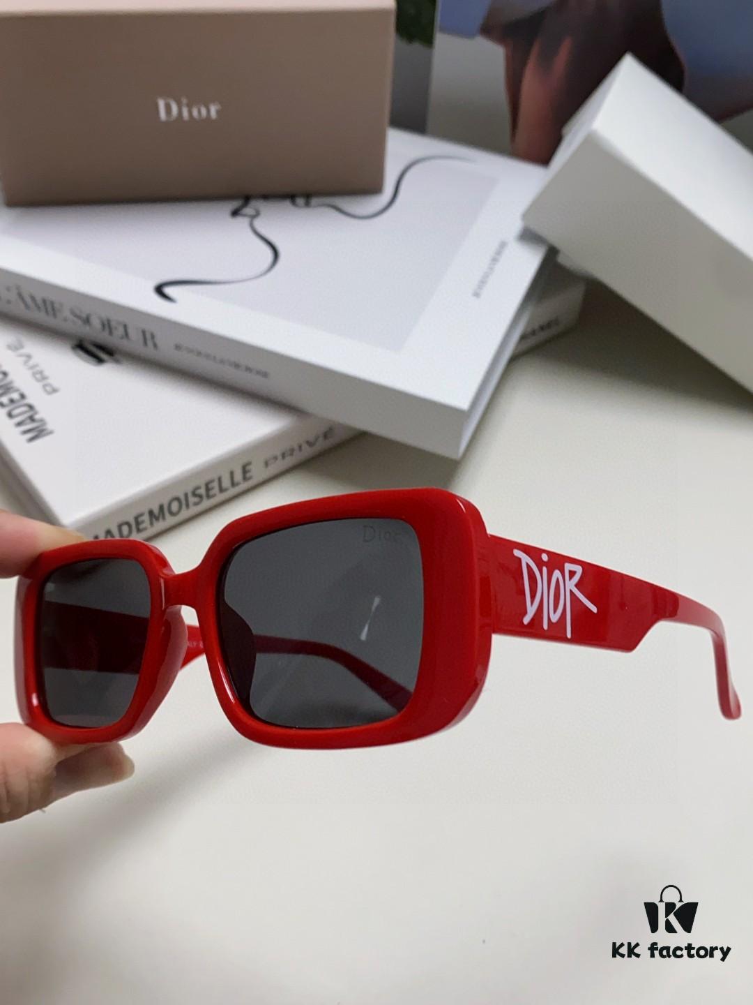 6931ff723a89a121ed54f5db Dior 2024 New Square Sunglasses for Women, High-End Fashion Letter Design UV Protection Stylish Cool Look, Oval Square Frame Lady's Sunglasses
