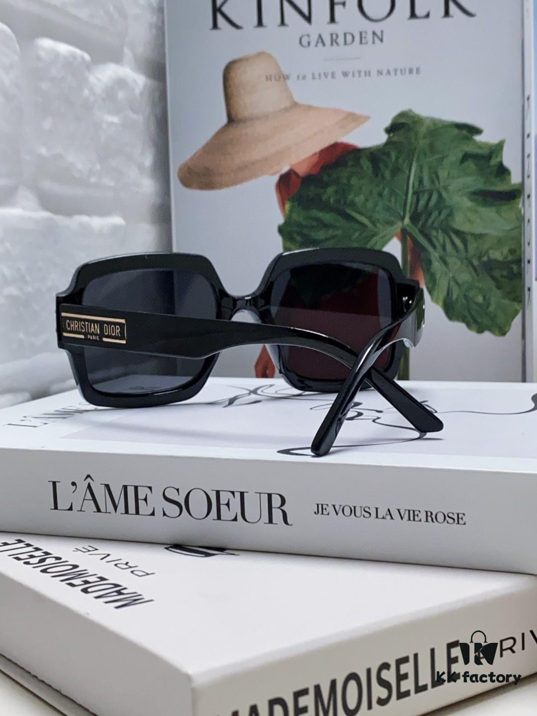 6931ff733a89a121ed54f5e4 DIOR Street-Style Retro Unisex Square Sunglasses with Signature Design - Vintage, Elegant and Avant-Garde