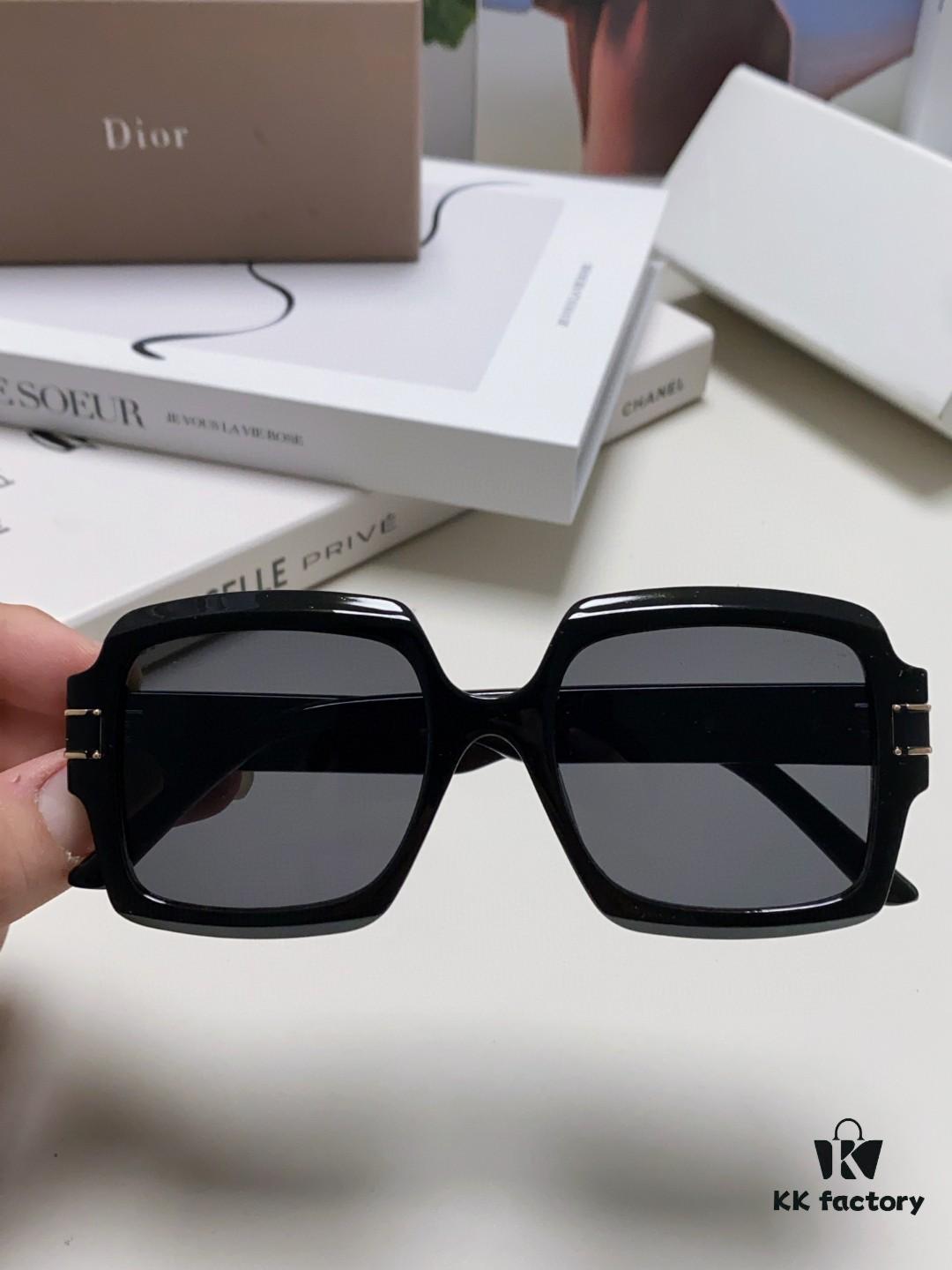 6931ff733a89a121ed54f5e5 DIOR Street-Style Retro Unisex Square Sunglasses with Signature Design - Vintage, Elegant and Avant-Garde