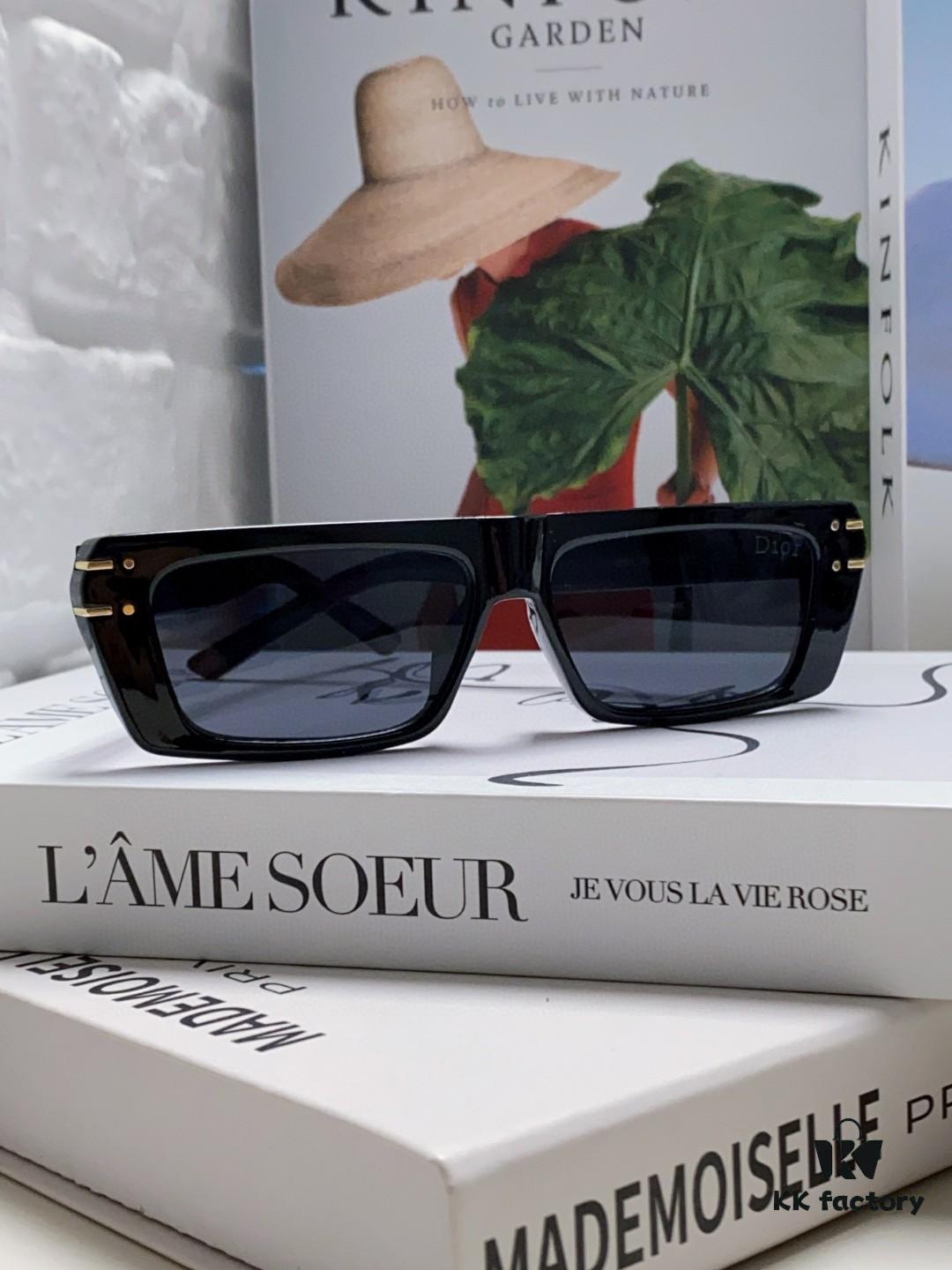6931ff753a89a121ed54f603 Dior Liu Yuxin Sunglasses Women's 2024 Instagram Stylish Square Sunglasses Unisex UV Protection Sun Glasses for Driving