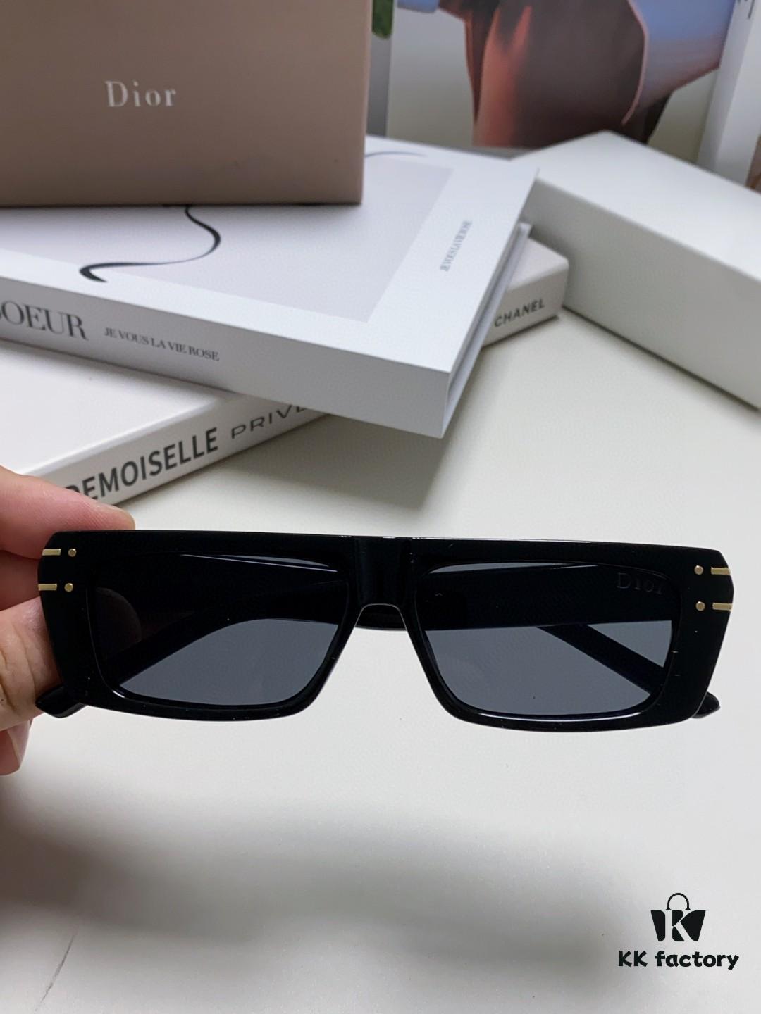 6931ff763a89a121ed54f605 Dior Liu Yuxin Sunglasses Women's 2024 Instagram Stylish Square Sunglasses Unisex UV Protection Sun Glasses for Driving