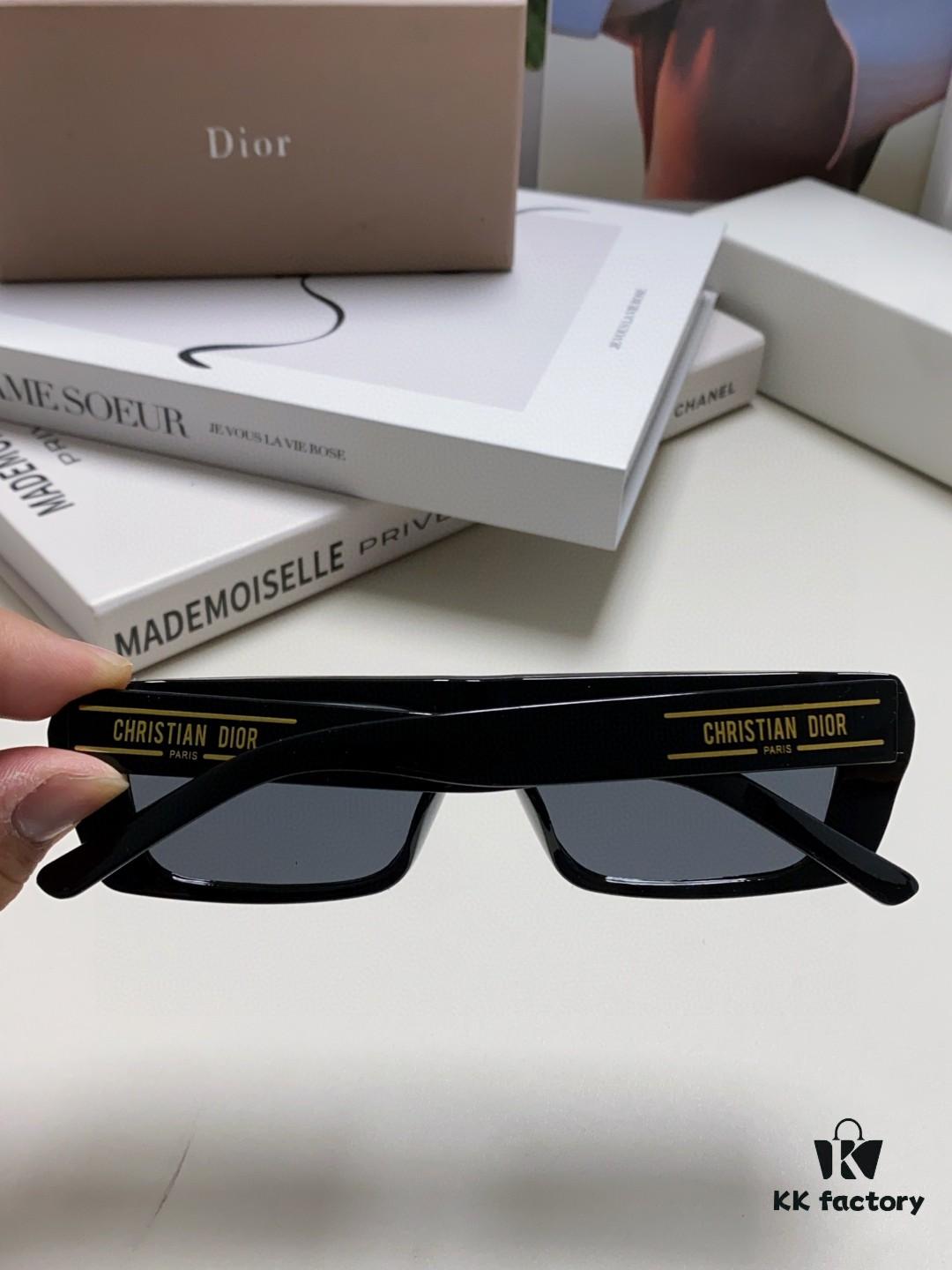 6931ff763a89a121ed54f606 Dior Liu Yuxin Sunglasses Women's 2024 Instagram Stylish Square Sunglasses Unisex UV Protection Sun Glasses for Driving