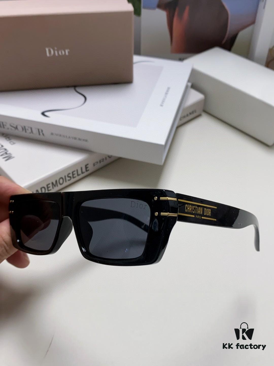 6931ff763a89a121ed54f607 Dior Liu Yuxin Sunglasses Women's 2024 Instagram Stylish Square Sunglasses Unisex UV Protection Sun Glasses for Driving
