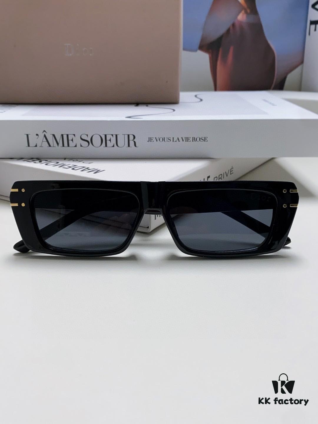 6931ff763a89a121ed54f608 Dior Liu Yuxin Sunglasses Women's 2024 Instagram Stylish Square Sunglasses Unisex UV Protection Sun Glasses for Driving
