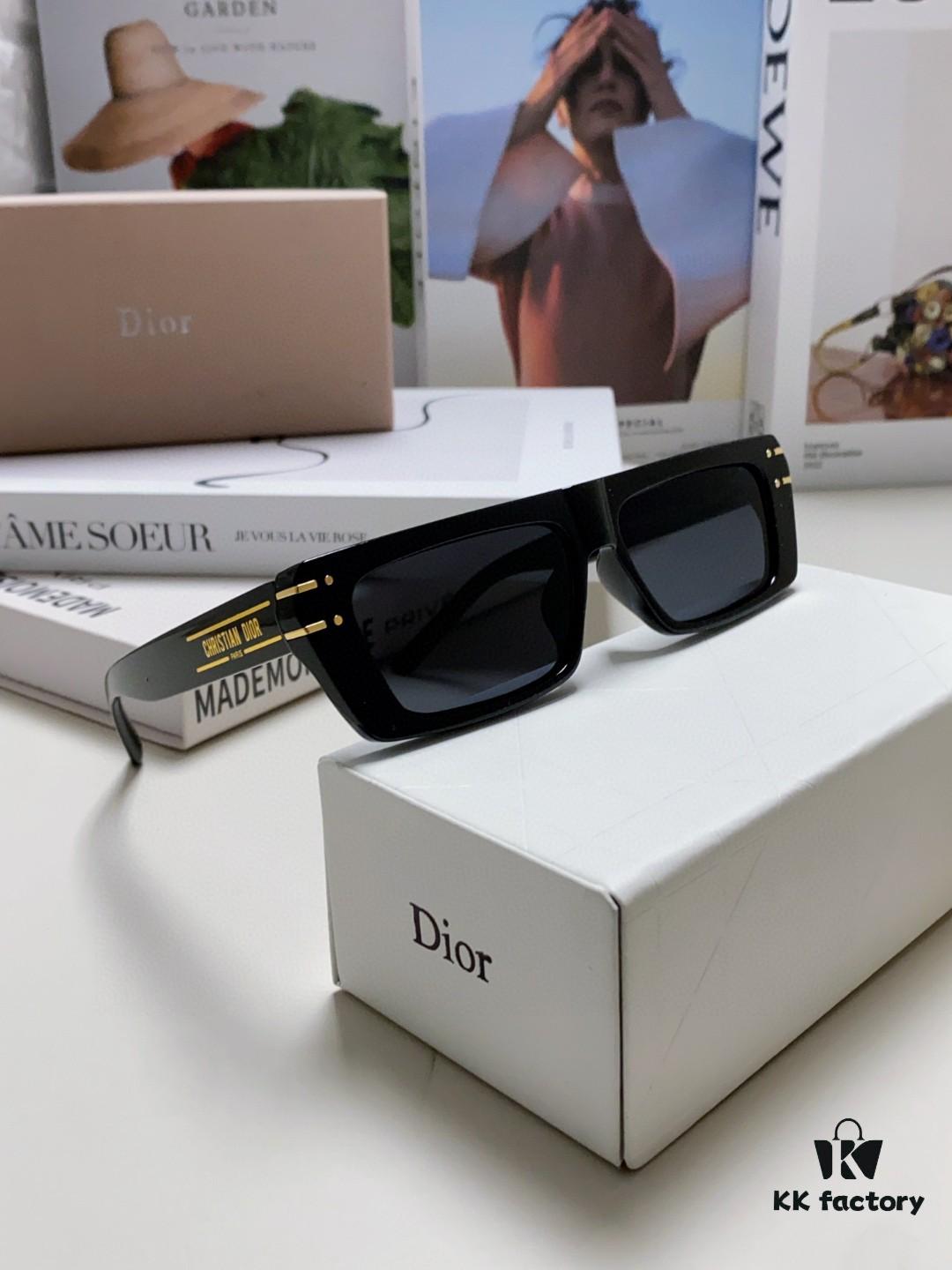 6931ff763a89a121ed54f609 Dior Liu Yuxin Sunglasses Women's 2024 Instagram Stylish Square Sunglasses Unisex UV Protection Sun Glasses for Driving