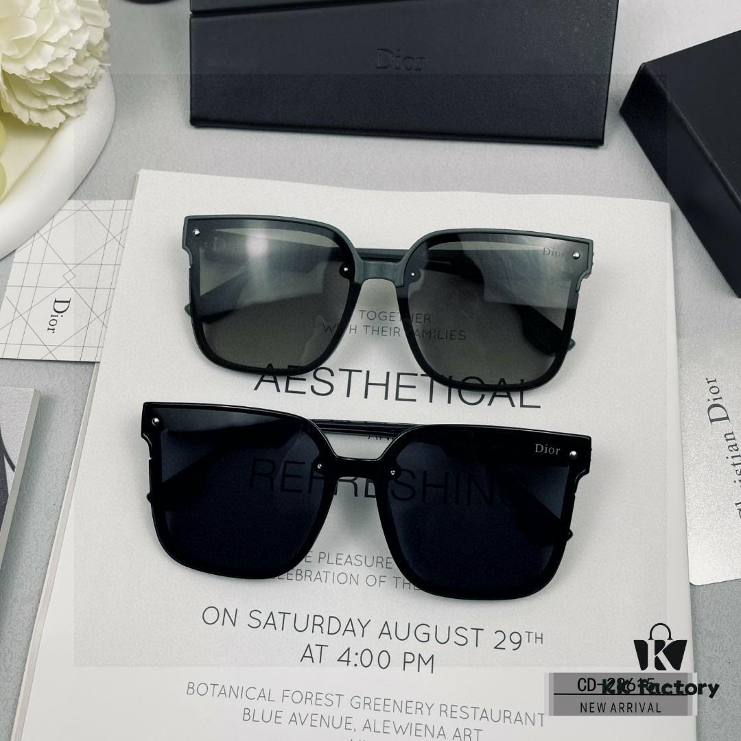 DIOR France Sunglasses with Polarized Lenses, TR90 Lightweight Frame, Stylish and Comfortable Unisex Design for Travel and Daily Wear