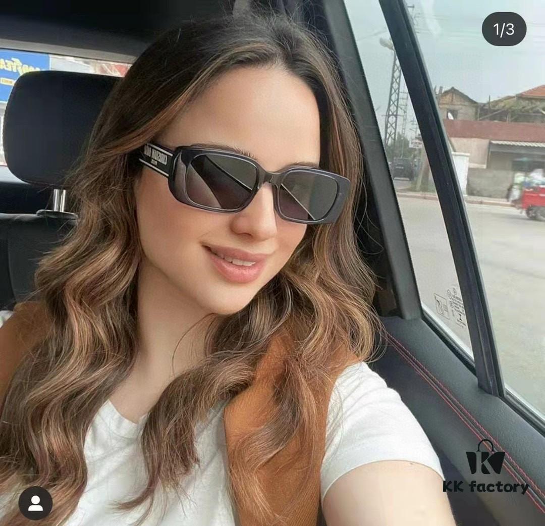 6931ff7b3a89a121ed54f64c Dior 2024 Spring/Summer Sunglasses Wildio S2U Stylish Retro Square Frame UV Protection Fashionable and Comfortable Unisex Sun Glasses