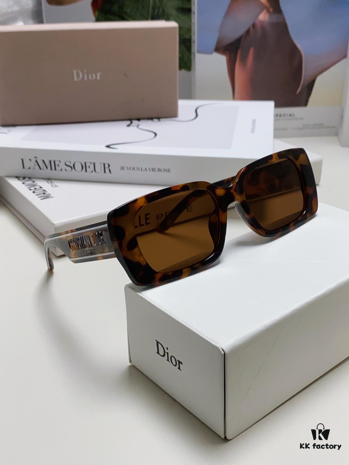 6931ff7d3a89a121ed54f660 Dior 2024 Spring/Summer Sunglasses Stylish and Elegant High Quality Fashion Retro Wildio S2U Sun Glasses Trendy Square Frame Shades