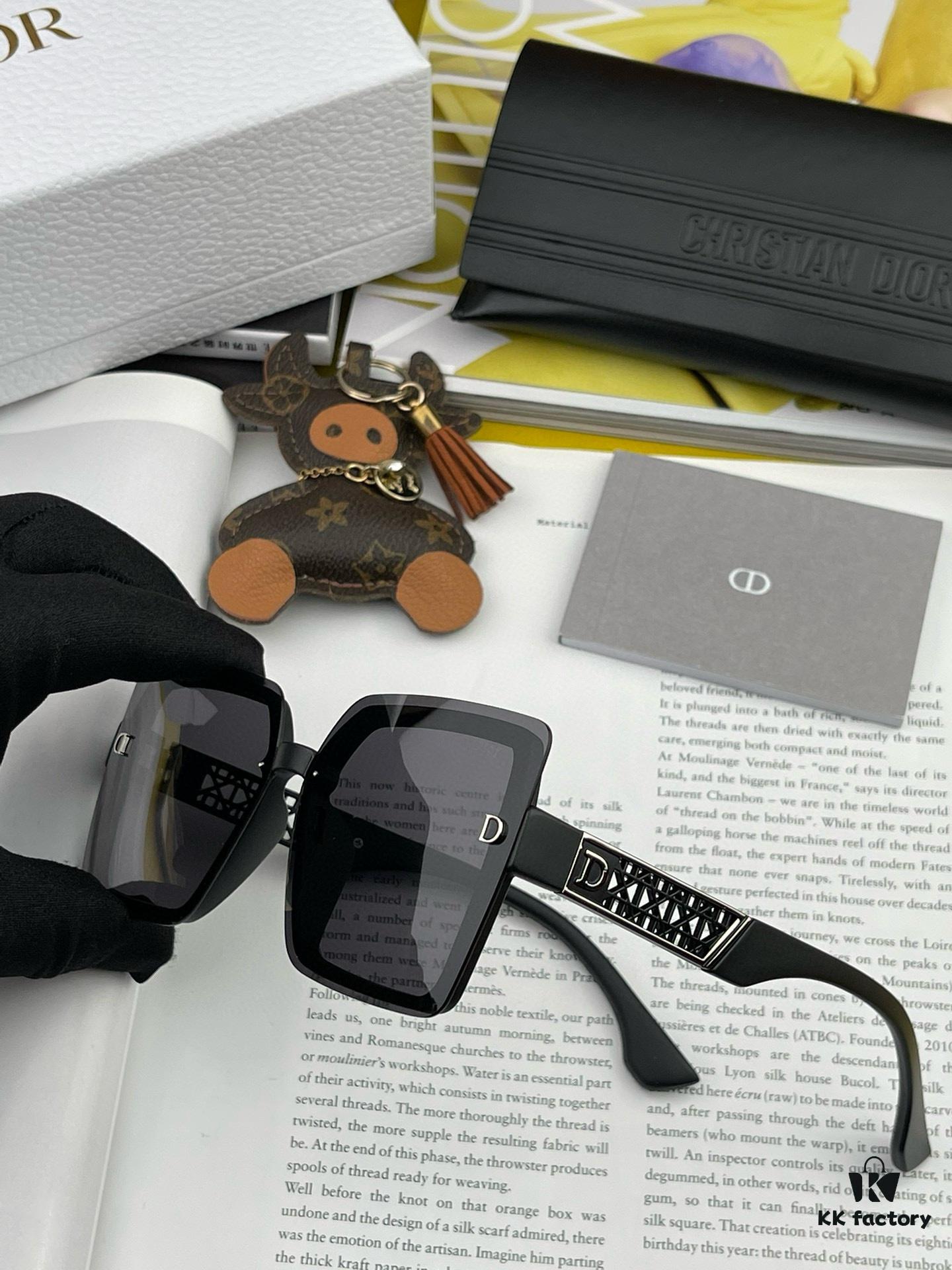 6931ff7e3a89a121ed54f66d 【DIOR】2024 Spring New Arrival Trendy Fashion Square Polarized Sunglasses High-Quality Comfortable Wear Influencer Style Women's HD Thickened Polarized Sunglasses 🕶️ High-Quality TR Frame Model: CD1086