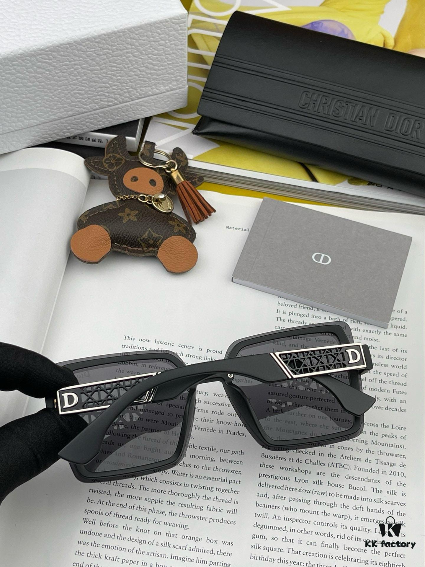 6931ff7e3a89a121ed54f66f 【DIOR】2024 Spring New Arrival Trendy Fashion Square Polarized Sunglasses High-Quality Comfortable Wear Influencer Style Women's HD Thickened Polarized Sunglasses 🕶️ High-Quality TR Frame Model: CD1086