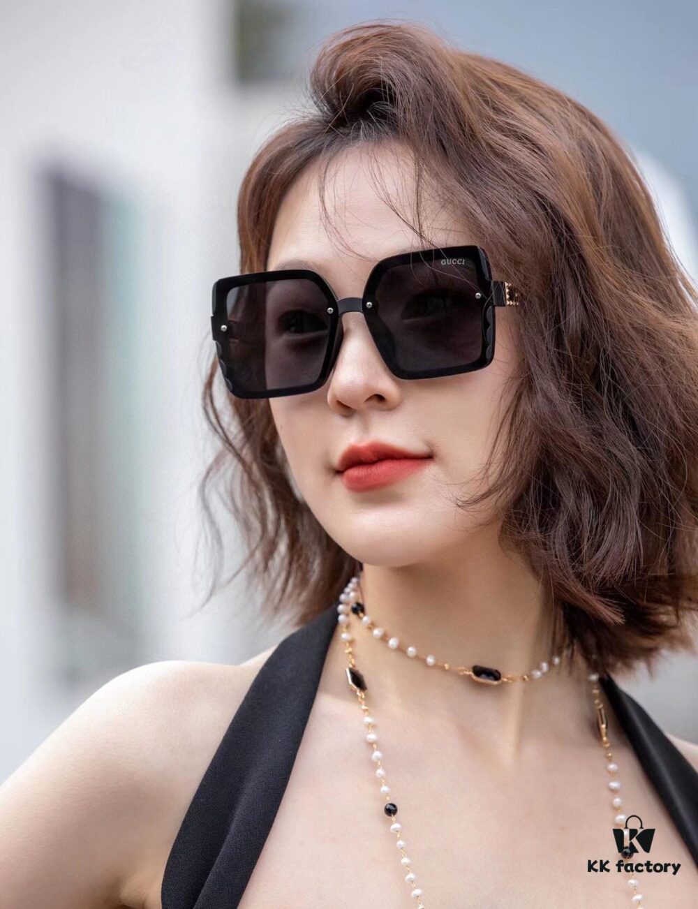 【DIOR - Dior】2024 Spring New Arrival Trendy Bestseller Fashion Square Polarized Sunglasses High Quality Comfortable Fit Influencer Style Women's HD Polarized Sunglasses 🕶️ High-Quality TR Frame Model: CD4291