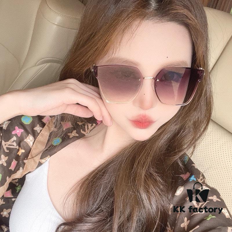 6931ff813a89a121ed54f69d DIOR Volcano Umbrella Fashion Rimless Sunglasses Lenses Top Luxury High Quality Women's Driving Sunglasses Model: CD05811