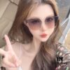 6931ff813a89a121ed54f69e DIOR Volcano Umbrella Fashion Rimless Sunglasses Lenses Top Luxury High Quality Women's Driving Sunglasses Model: CD05811