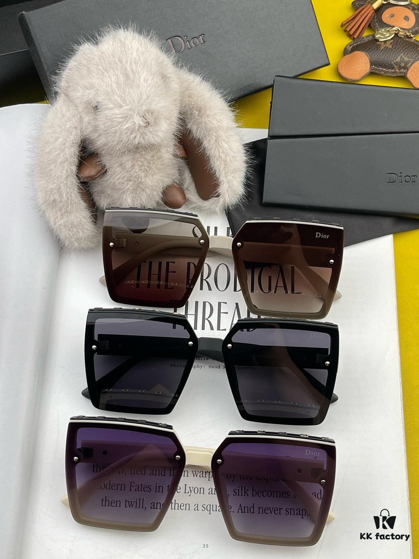 6931ff833a89a121ed54f6b7 DIOR 2024 Spring New Arrival Trendy Fashion Square Polarized Sunglasses High-Quality Comfortable Wear Influencer Style Women's HD Polarized Sunglasses 🕶️ High-Quality TR Frame Model: CD1712