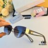 6931ff873a89a121ed54f6e8 Dior 2024 New Cat-Eye Frame Luxurious Lightweight Women's Sunglasses, Fashionable Streetwear Trendy Influencer Shades from Xiaohongshu