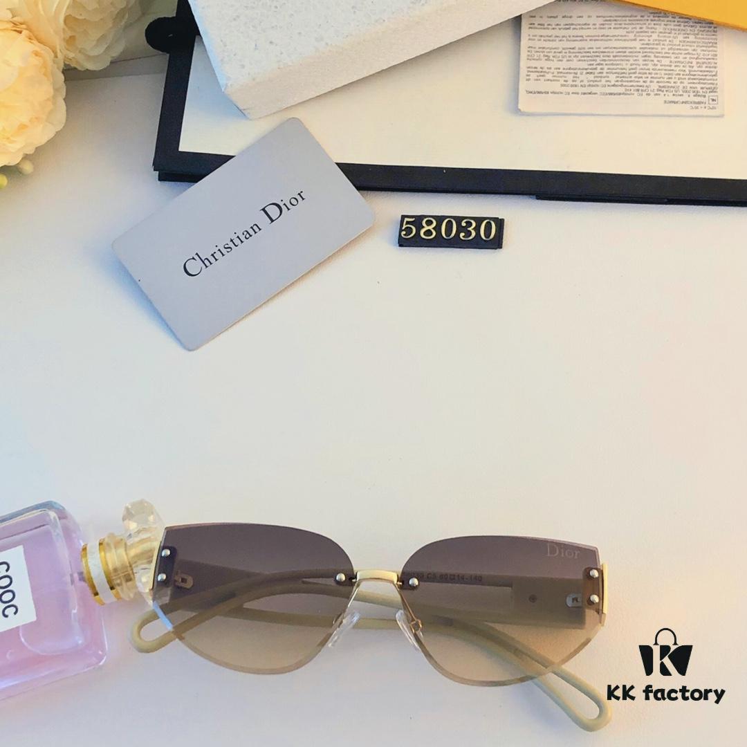 6931ff873a89a121ed54f6eb Dior 2024 New Cat-Eye Frame Luxurious Lightweight Women's Sunglasses, Fashionable Streetwear Trendy Influencer Shades from Xiaohongshu