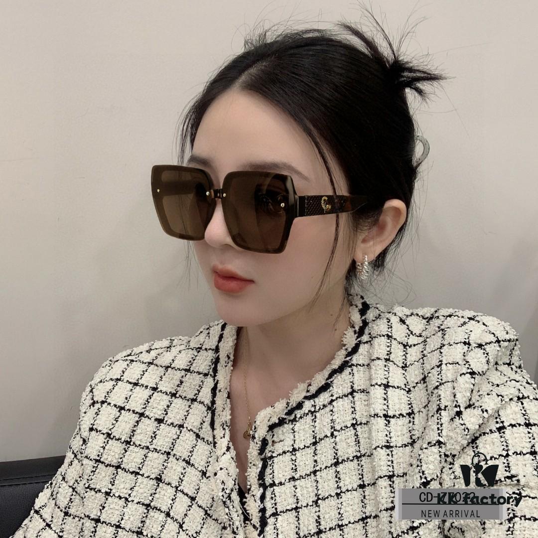 6931ff883a89a121ed54f6f8 DIOR France New Arrival Sunglasses Model 77022, Lightweight TR90 Frame with Polarized Lenses by POLAROID, Size 55-13-145