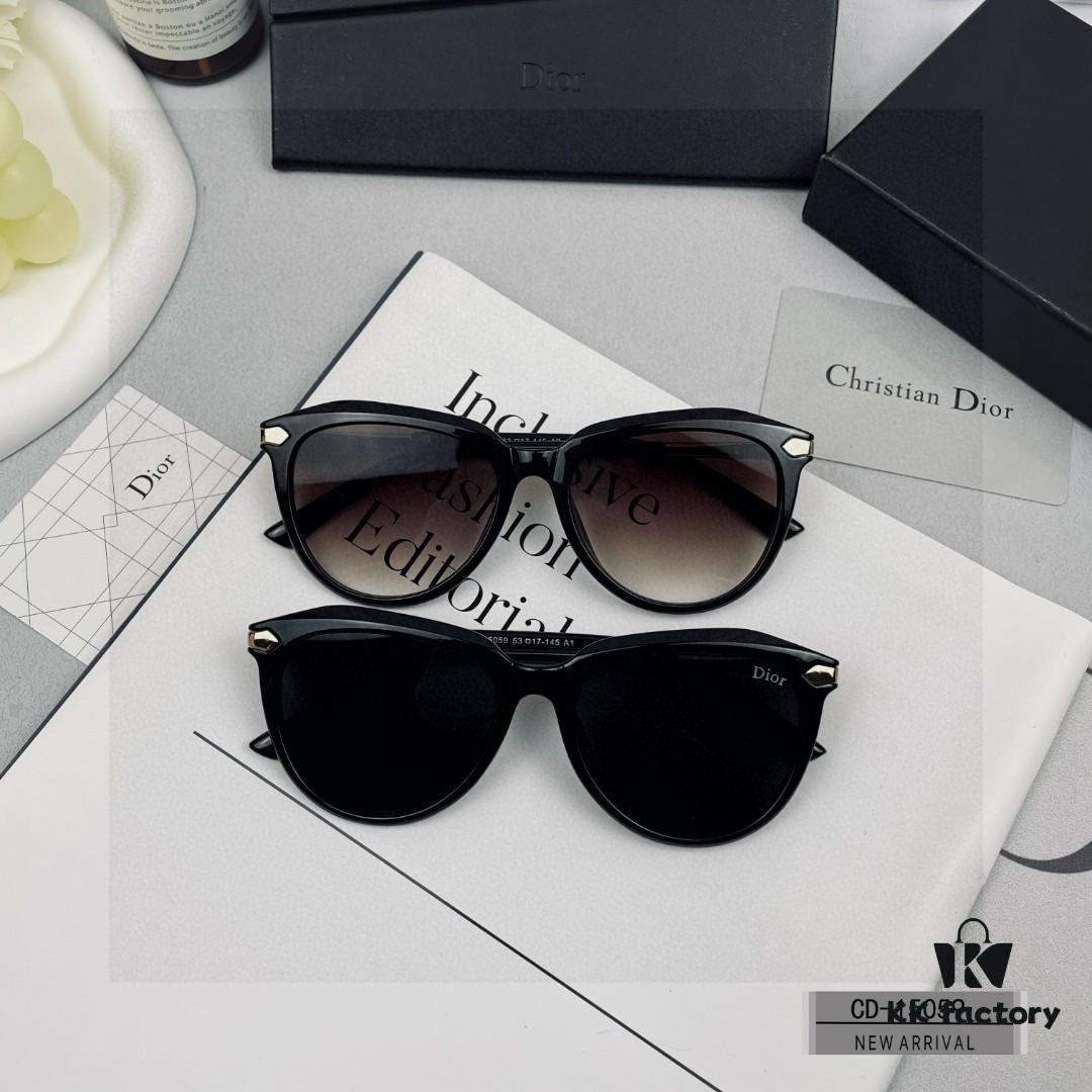 6931ff8c3a89a121ed54f726 DIOR France Sunglasses Model 15059 with Polarized HD Resin Lenses, Lightweight PC Frame, Size 58-17-142