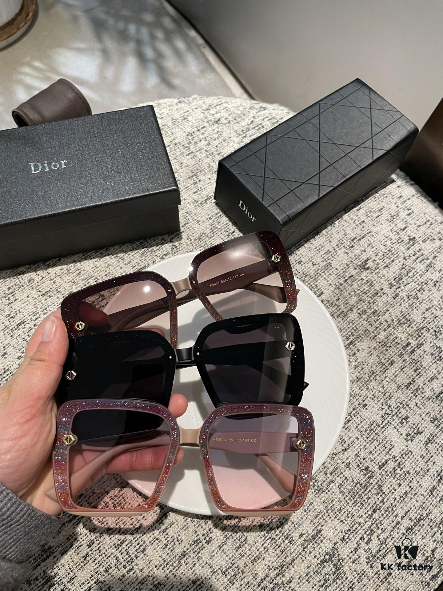 6931ff8f3a89a121ed54f748 New Polarized Sunglasses Dior Retro Print Fashion Elegant Style 3004 Eyewear