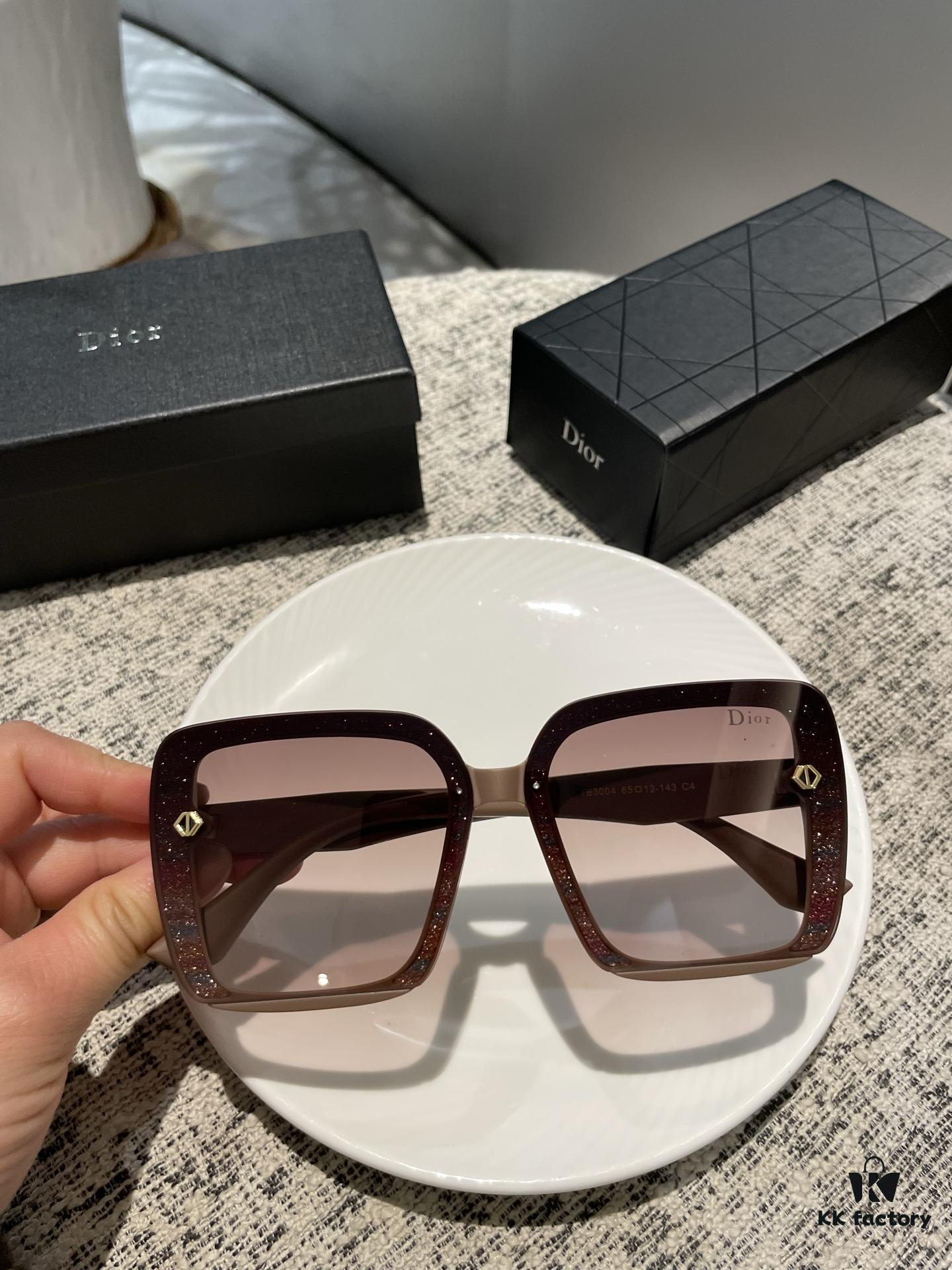 6931ff8f3a89a121ed54f74a New Polarized Sunglasses Dior Retro Print Fashion Elegant Style 3004 Eyewear