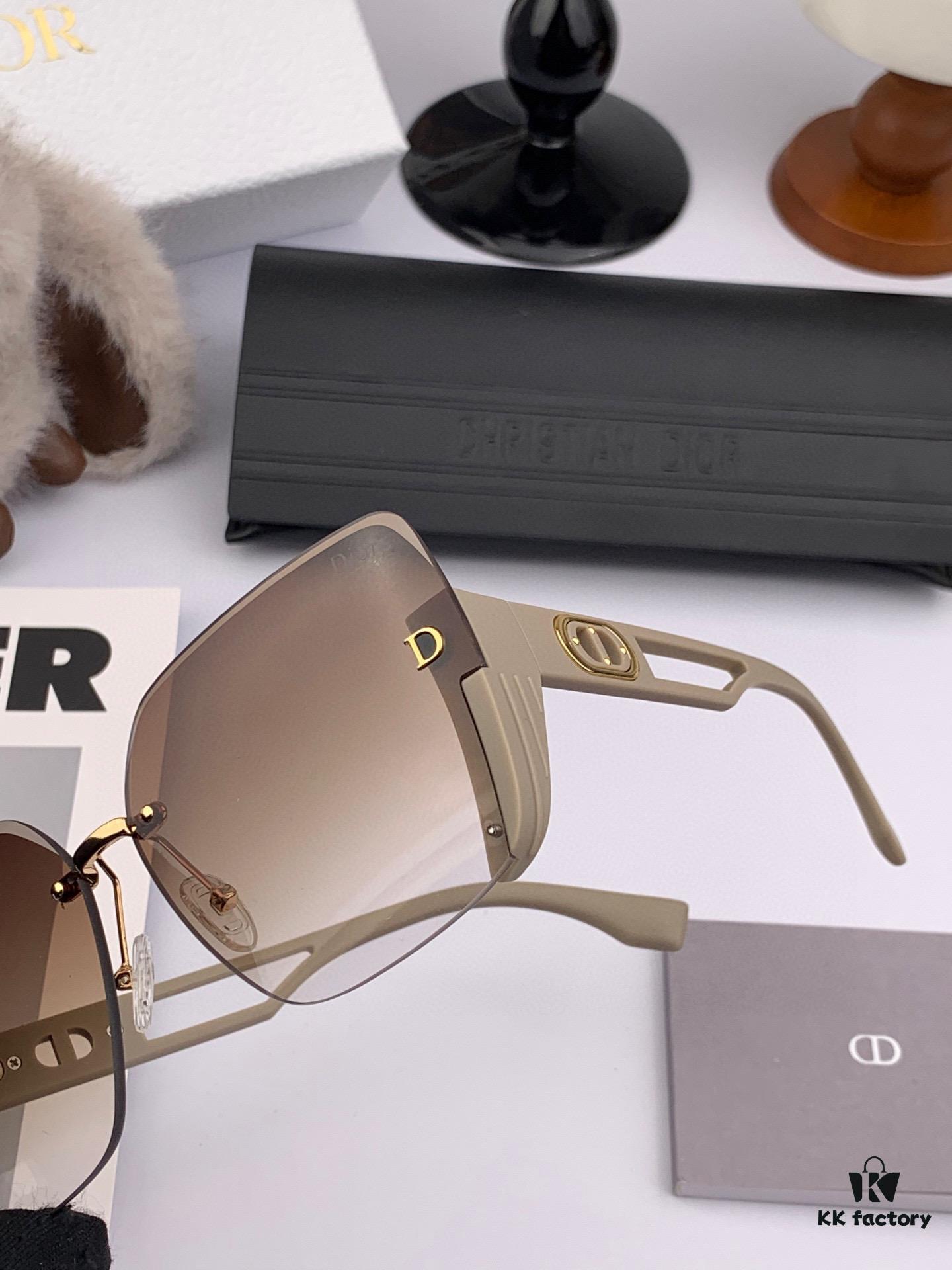 DIOR - 2025 Spring New Arrival Trendy Fashion Square Frame Sunglasses High-Quality Comfortable Fit Influencer Style Women's HD Sunglasses