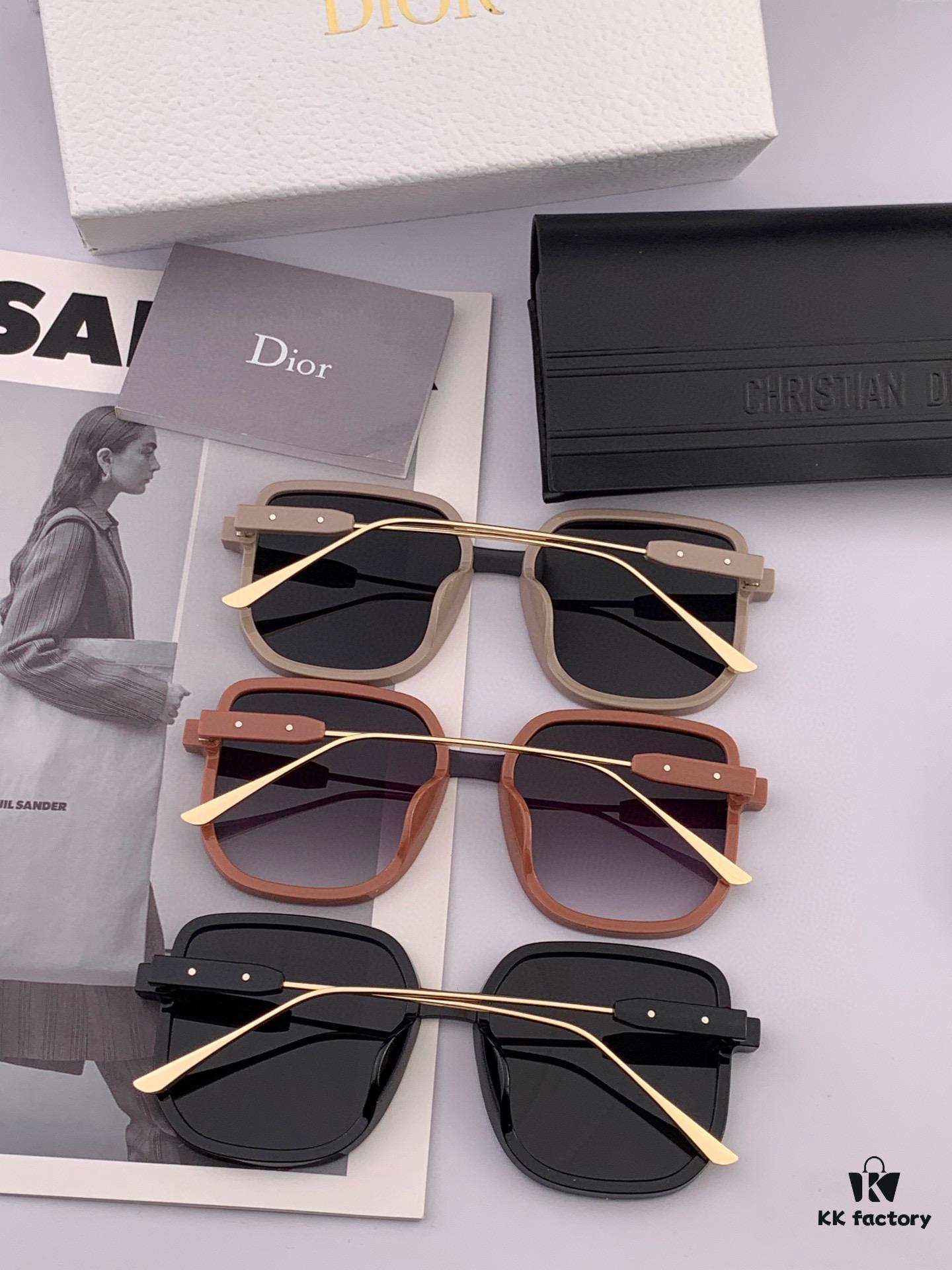 6931ff9a3a89a121ed54f7d7 【DIOR】2025 Spring New Arrival Trendy Fashion Square Frame Sunglasses High Quality Comfortable Fit Influencer Style Shades Model: D288