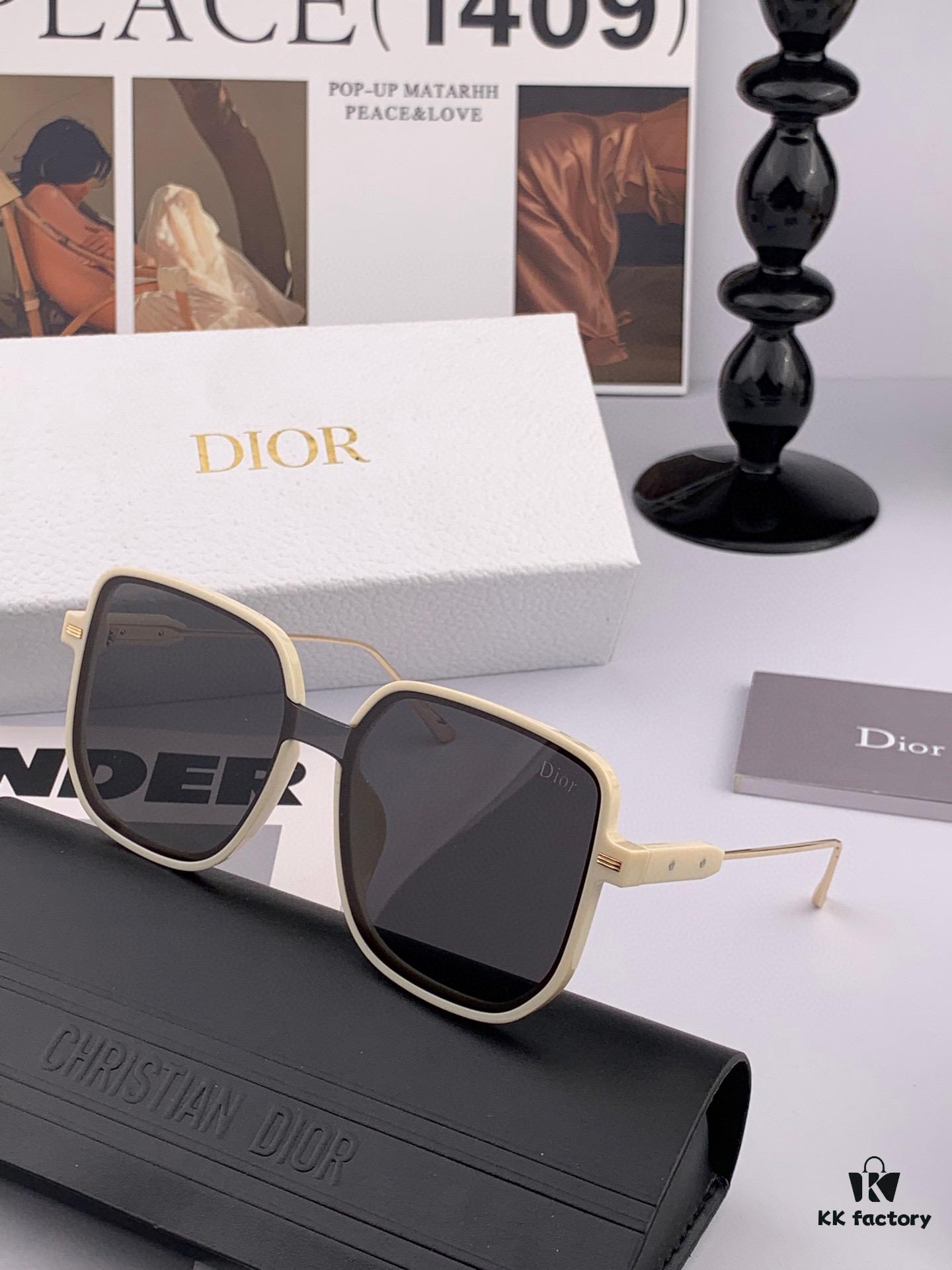 6931ff9a3a89a121ed54f7dc 【DIOR】2025 Spring New Arrival Trendy Popular Fashion Square Sunglasses High Quality Comfortable Fit Influencer Style Shades Model: D288