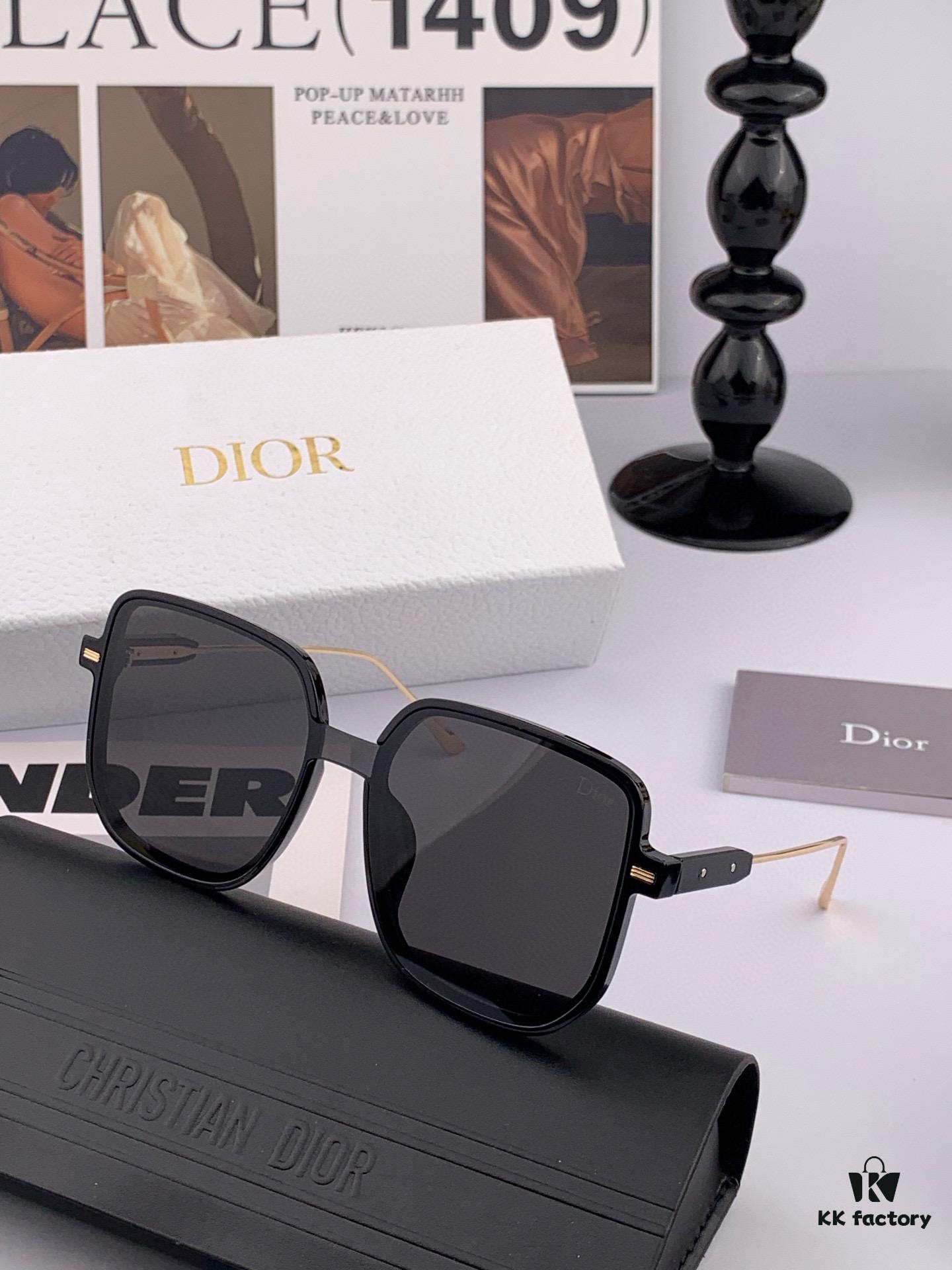 6931ff9b3a89a121ed54f7de 【DIOR】2025 Spring New Arrival Trendy Popular Fashion Square Sunglasses High Quality Comfortable Fit Influencer Style Shades Model: D288