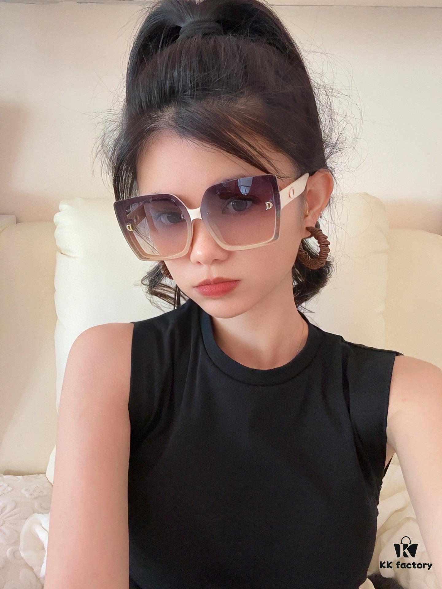 6931ff9c3a89a121ed54f7f4 DIOR - 2025 Spring New Arrival Trendy Fashion Square Frame Sunglasses High Quality Comfortable Wear Influencer Style Shades Model: D2302