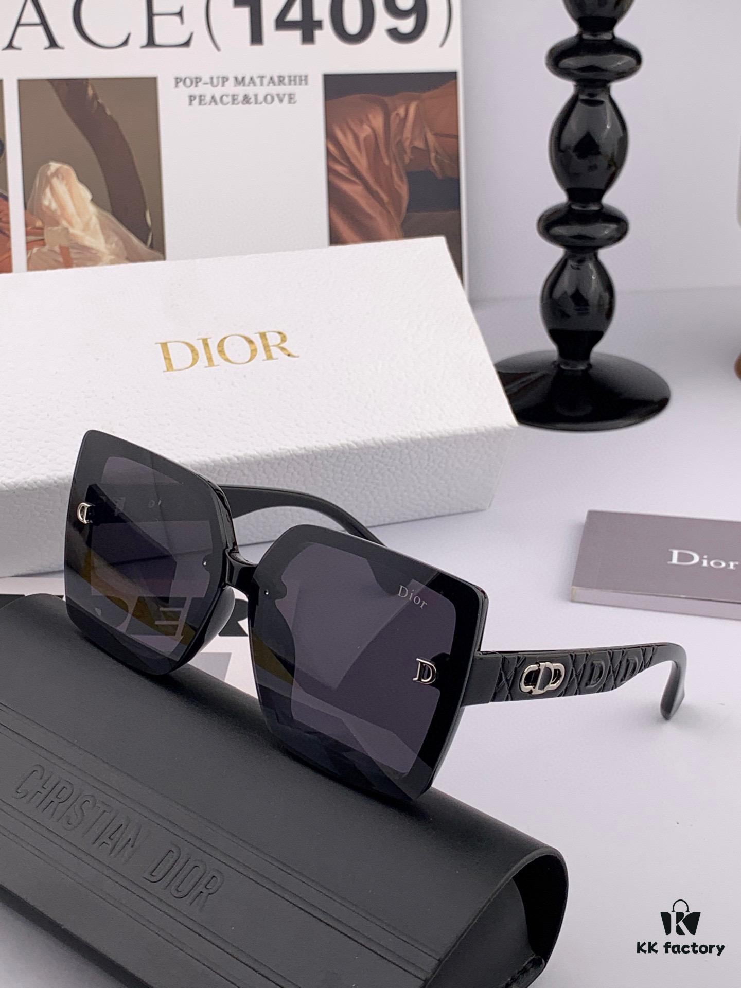 6931ff9d3a89a121ed54f7fa DIOR - 2025 Spring New Arrival Trendy Fashion Square Frame Sunglasses High Quality Comfortable Wear Influencer Style Shades Model: D2302