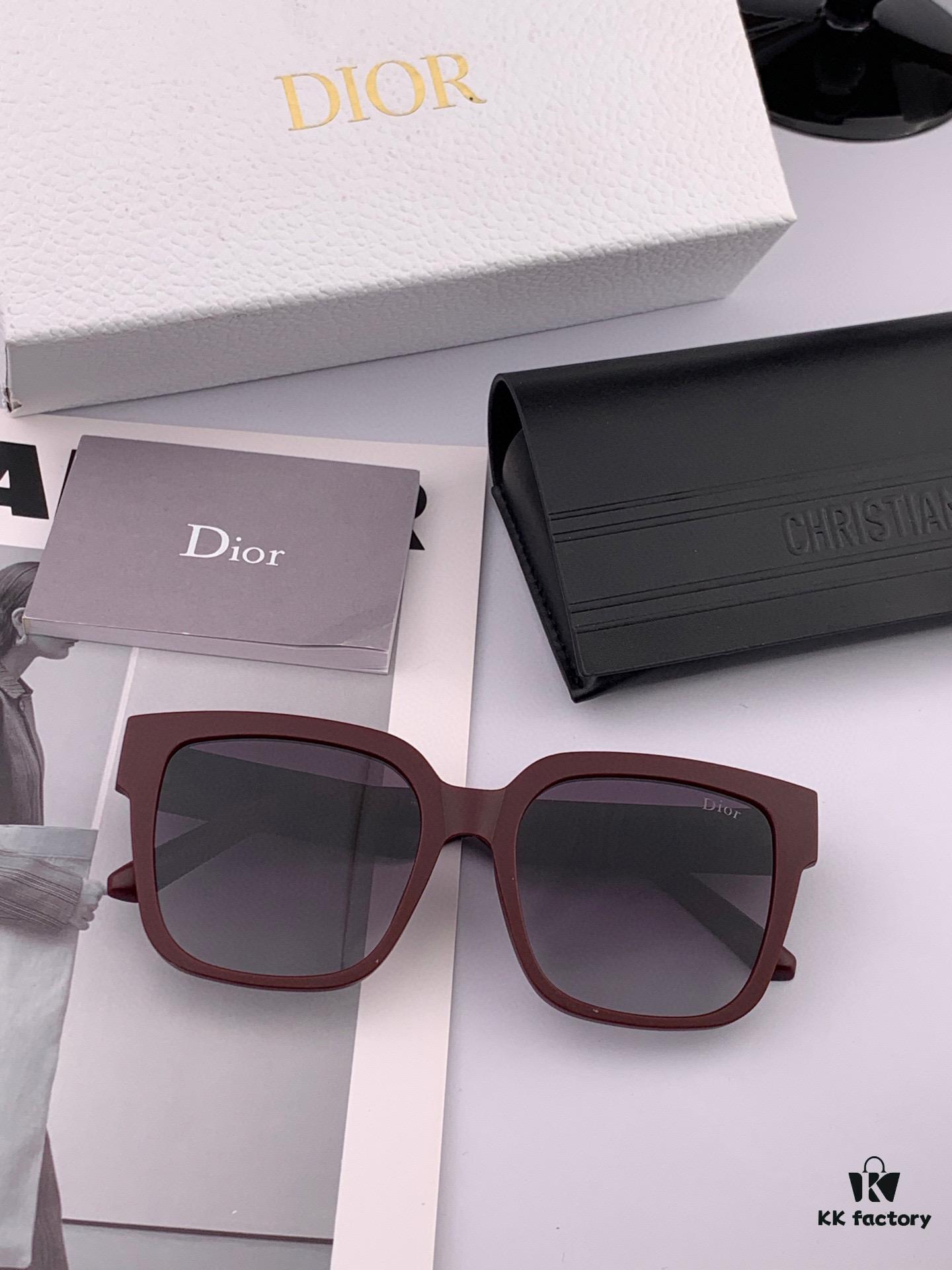 6931ff9d3a89a121ed54f7ff 【DIOR】2025 Spring New Arrival Trendy Fashion Square Frame Sunglasses High Quality Comfortable Wear Influencer Style Model: D8304