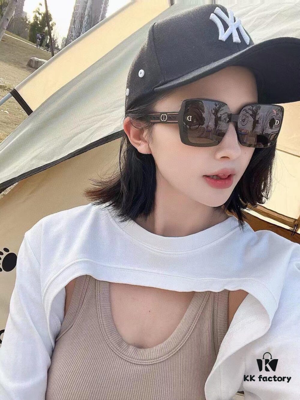 6931ff9e3a89a121ed54f806 DIOR 2025 Spring New Arrival Trendy Fashion Square-Frame Polarized Sunglasses High-Quality Comfortable Wear Influencer Style Women's HD Polarized Sunglasses 🕶️ High-Quality TR Frame Model: CD1228