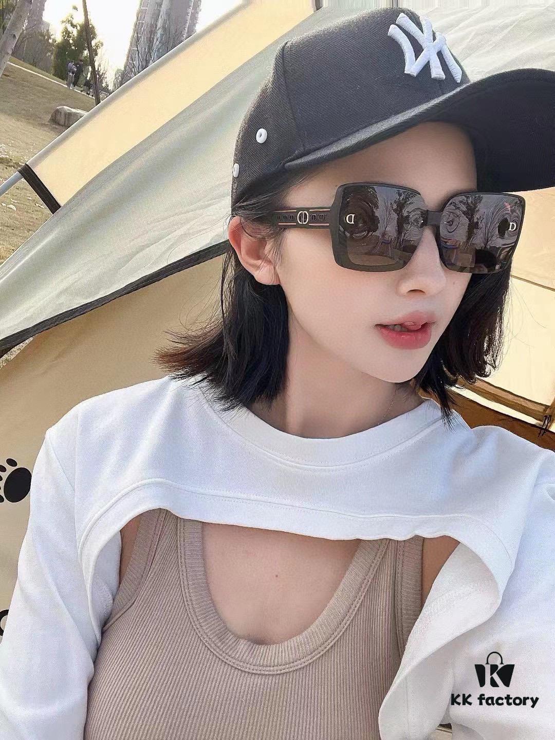 6931ff9e3a89a121ed54f806 DIOR 2025 Spring New Arrival Trendy Fashion Square-Frame Polarized Sunglasses High-Quality Comfortable Wear Influencer Style Women's HD Polarized Sunglasses 🕶️ High-Quality TR Frame Model: CD1228