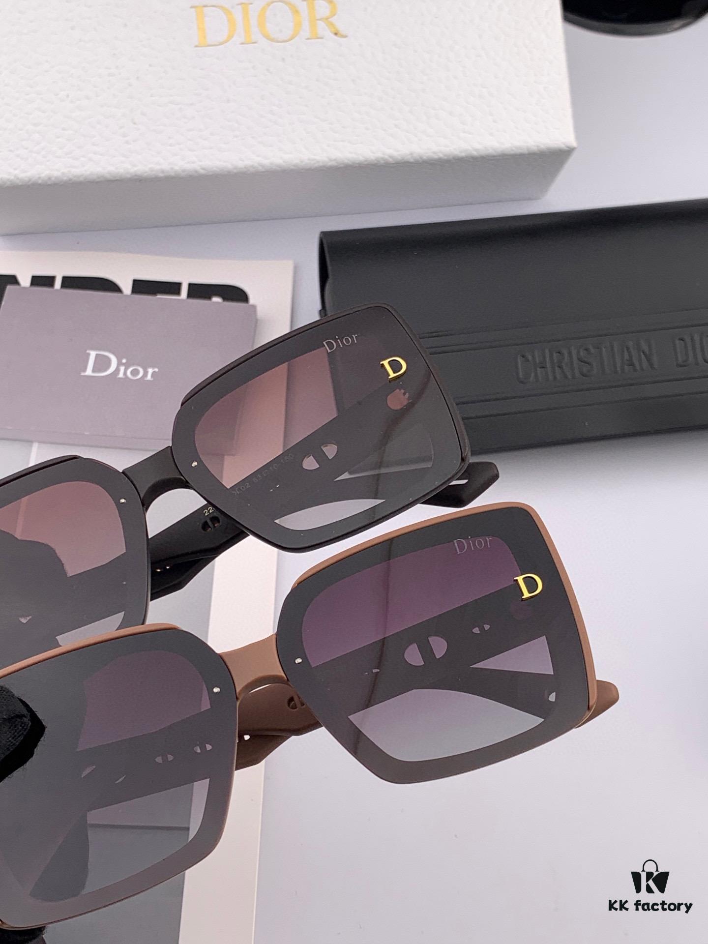 6931ff9e3a89a121ed54f80c DIOR 2025 Spring New Arrival Trendy Fashion Square-Frame Polarized Sunglasses High-Quality Comfortable Wear Influencer Style Women's HD Polarized Sunglasses 🕶️ High-Quality TR Frame Model: CD1228