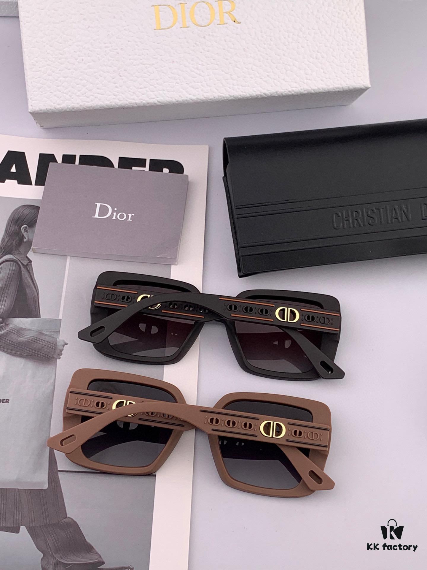 6931ff9e3a89a121ed54f80d DIOR 2025 Spring New Arrival Trendy Fashion Square-Frame Polarized Sunglasses High-Quality Comfortable Wear Influencer Style Women's HD Polarized Sunglasses 🕶️ High-Quality TR Frame Model: CD1228